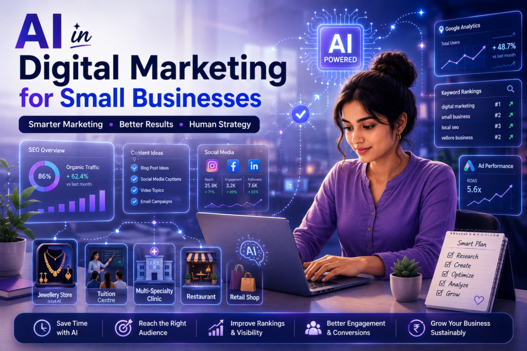AI in digital marketing for small business