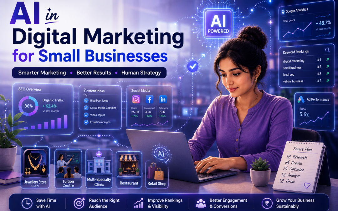 AI in digital marketing for small business in vellore